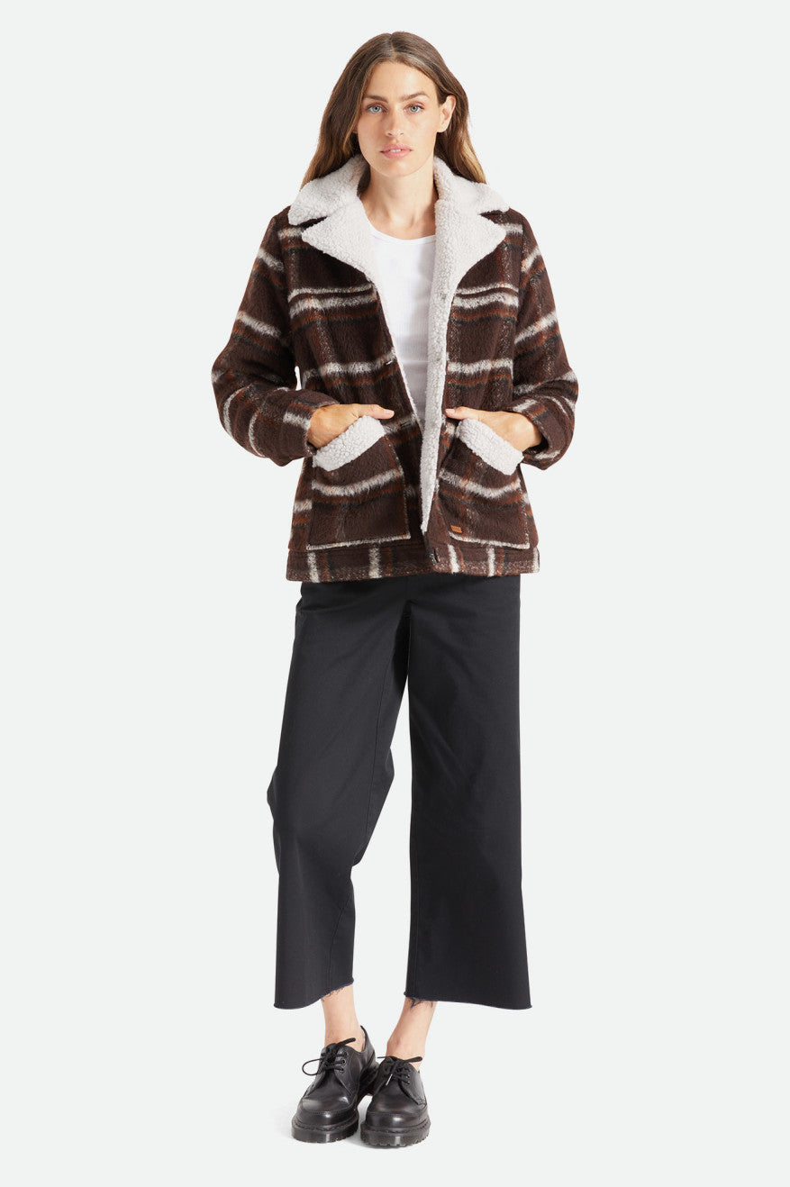 Nouvelle Coat - Seal Brown - Image 7